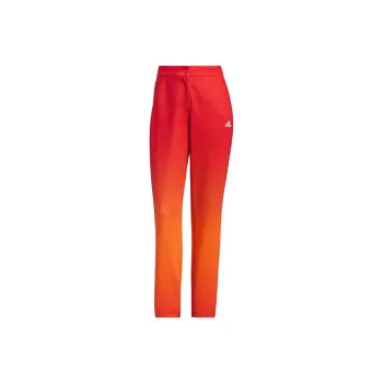 Adidas x YISHUJUJIANG,LIANMINGKUAN Cflac Tracksuit Bottoms Knitted Sweatpants Women's Light Scarlet
