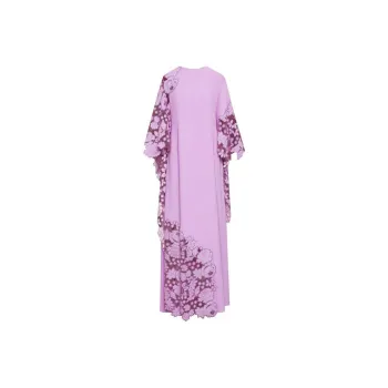 OSCAR DE LA RENTA SS24 Long-Sleeved Dresses Women's Light Purple