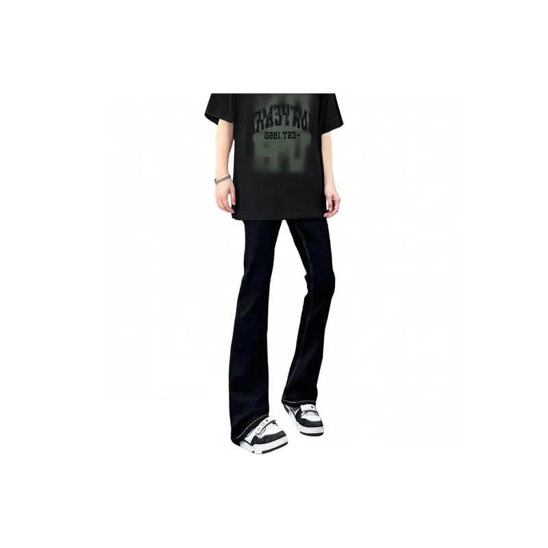 UNthemed Jeans Unisex Black-0