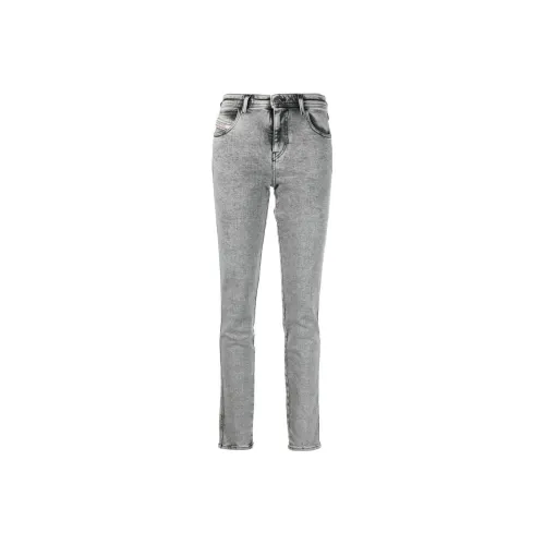 DIESEL 2015 Acid-wash Straight-leg Jeans