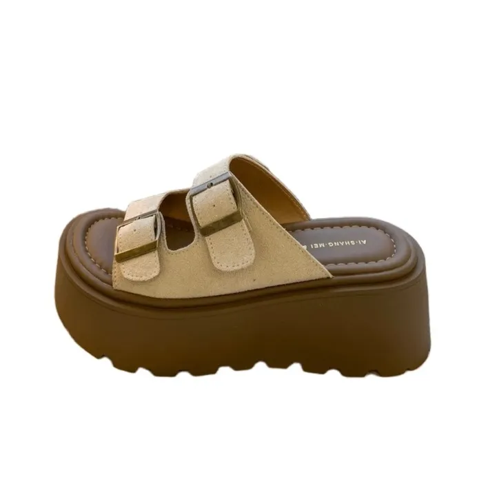 BINGO DUCK One Strap Sandals Women's-21