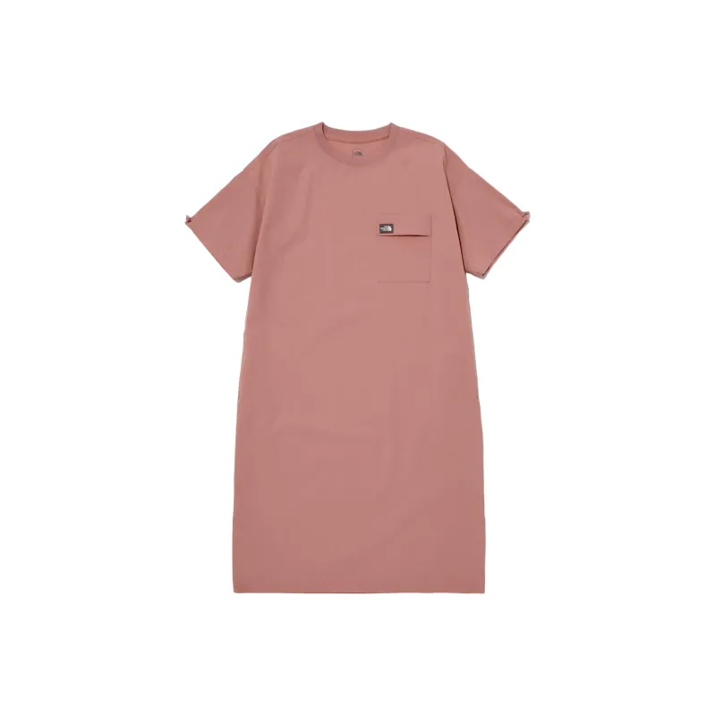 THE NORTH FACE Short-Sleeved Dresses Women's Deep Red-0
