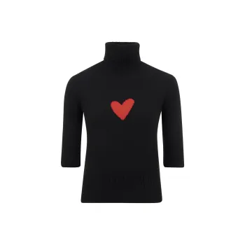 SportMax Mock Polo Neck Jumper
