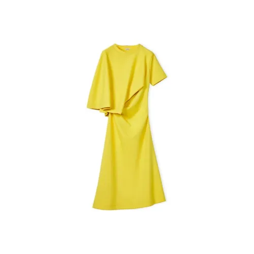LOEWE SS22 Dress Women's Yellow