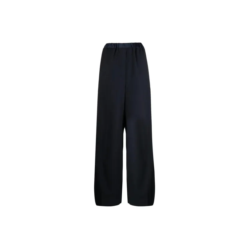 System High waisted Palazzo Pants-0