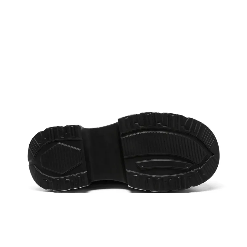 Xiwencha Height Increasing Mid Top Casual Shoes Men's-4