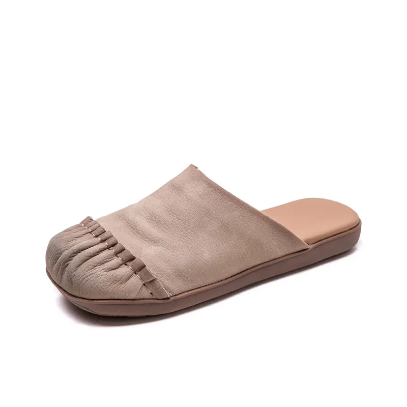 Jay Rubber Sole Closed Toe Slippers Women's-9