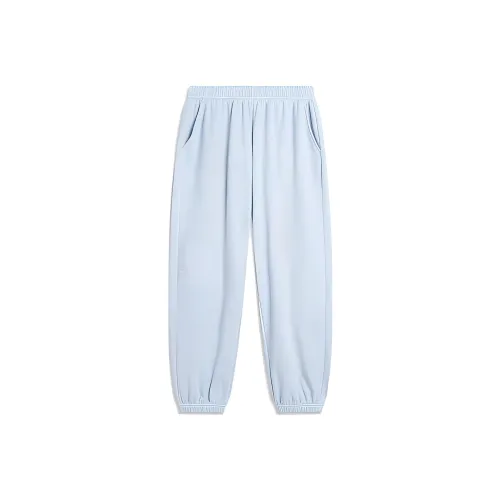 LiNing x Disney Knitted Sweatpants Women's Cloud Blue