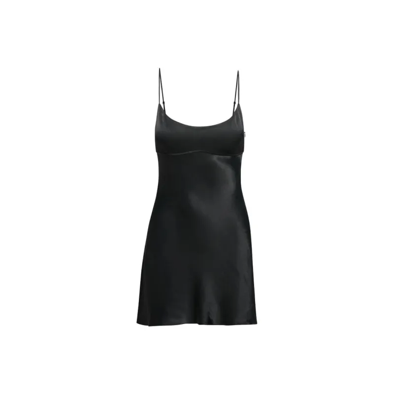 ARITZIA Slip Dresses Women's Black-0