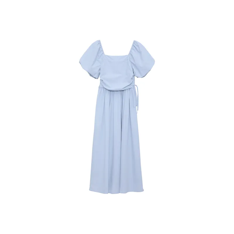 Fstudio Short Sleeved Dresses Women's Blue-0