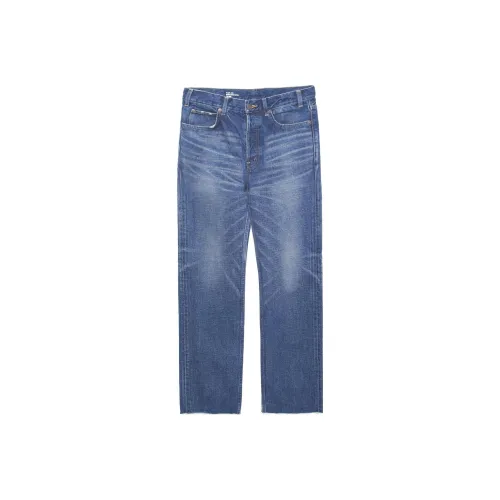 CELINE Mid Rise Straight Leg Jeans
