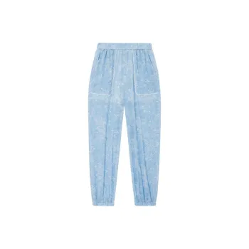 XII BASKET Casual Pants Women's Sky Blue