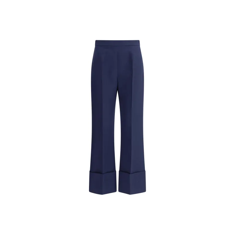 Valentino High Waist Tailored Trousers-0