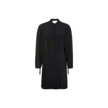 SportMax Long-Sleeved Dresses Women's Black