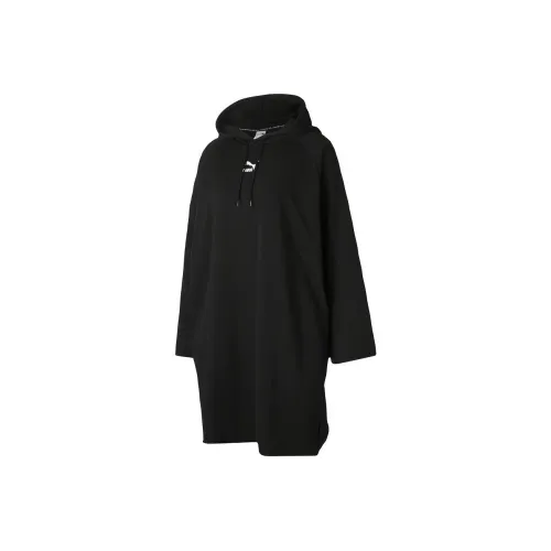 PUMA CLASSICS Long-Sleeved Dresses Women's Black