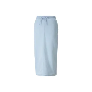 PUMA Knit Long Skirts Women's Dusty Blue
