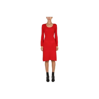 BAUM UND PFERDGARTEN Long-Sleeved Dresses Women's Red