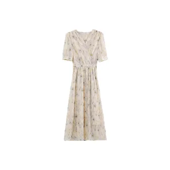 AURORA MUSE Short Sleeved Dress Women's Multicolor