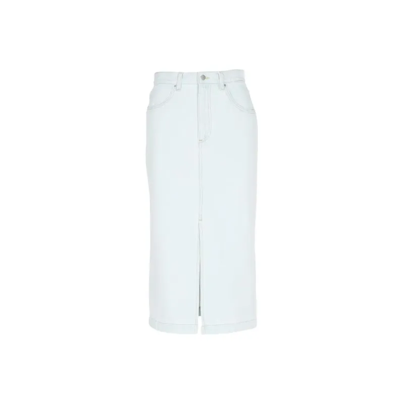 ISABEL MARANT Denim Long Skirts Women's Blue-0