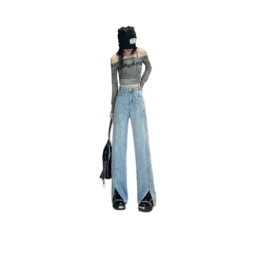 BENGIN Jeans Women's Light Blue