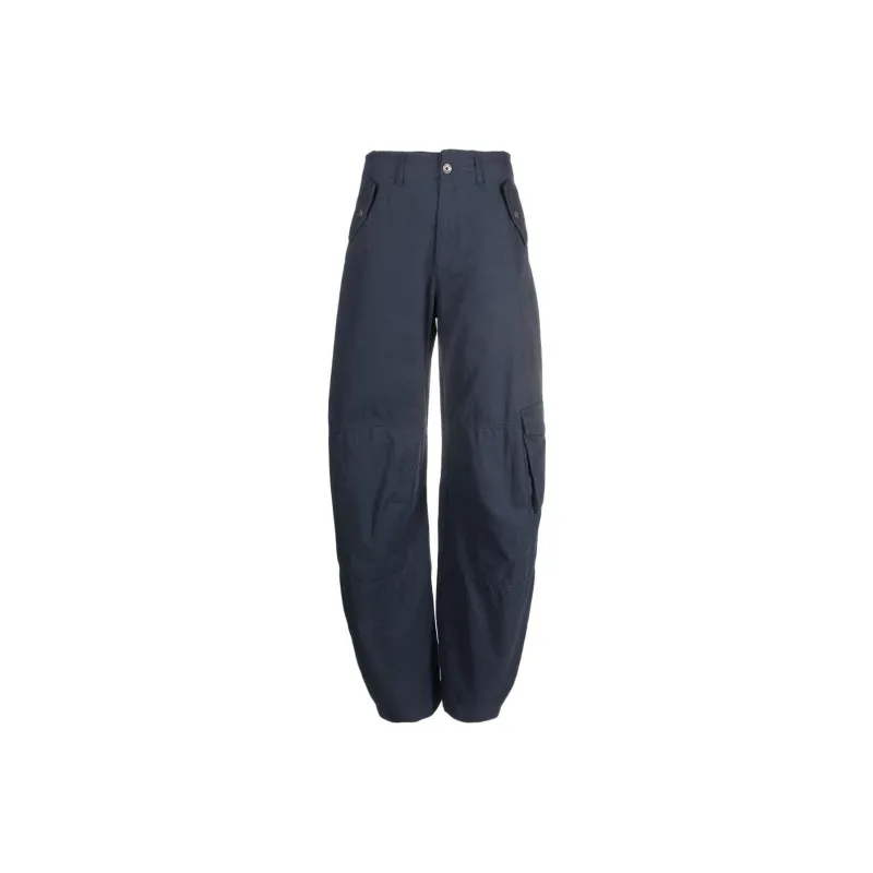 Patrizia Pepe Canvas Cargo Trousers-0