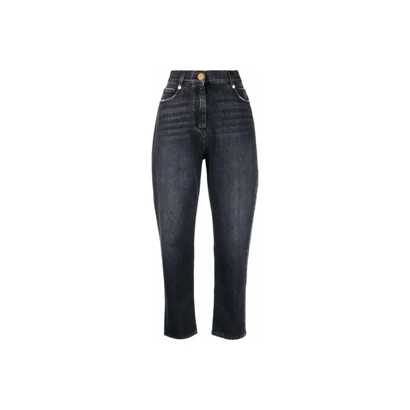 BALMAIN Low rise Boyfriend Jeans-0