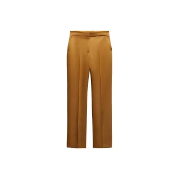 ZARA Suit Trousers Women's Tan