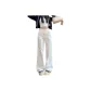 White Pants with Fleece Lining