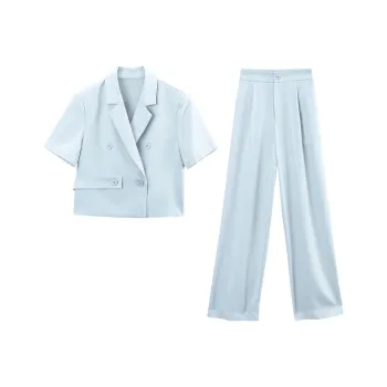 A Paradise For Awakening Business Suits Women's Blue