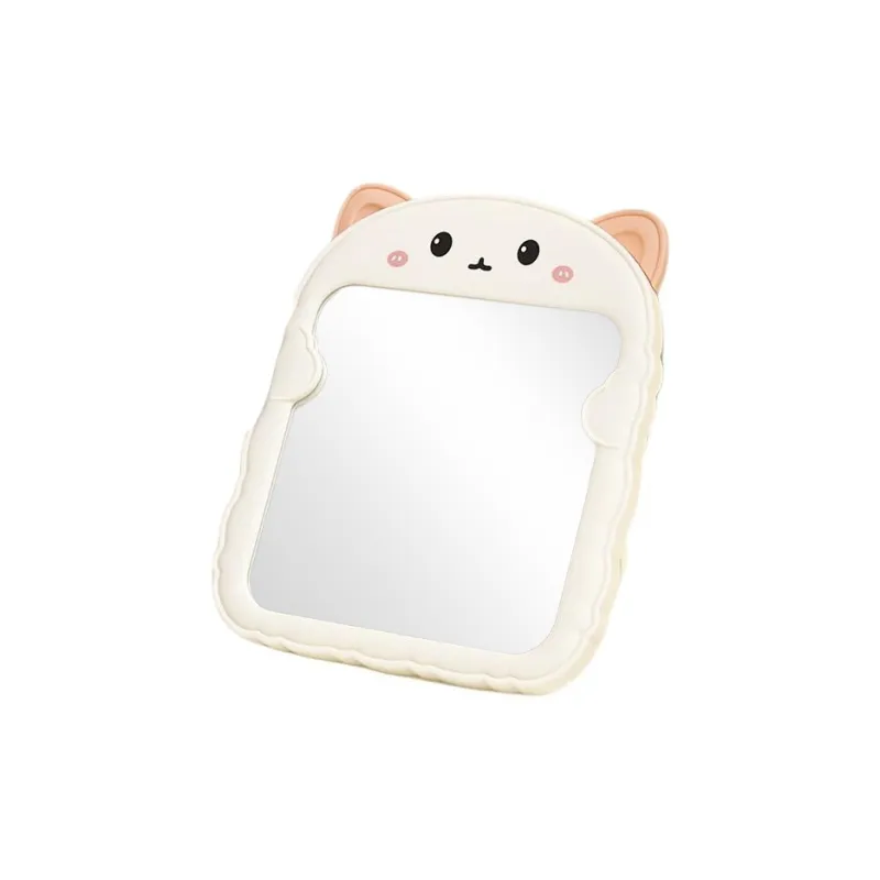 Love Of Wormwood Portable Hanging Mirror Make up Tools Cartoon Cat Ears-0