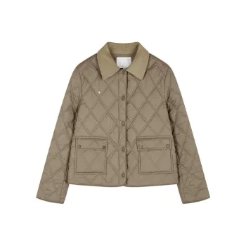 IHIMI Puffer Jacket Women's Acorn Gray Brown