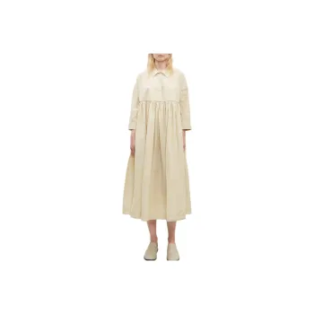 LA GARCONNE SS24 Long-Sleeved Dresses Women's Beige