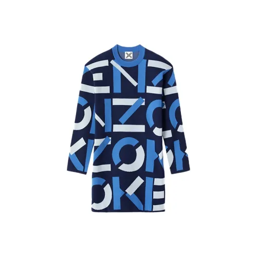 KENZO Sport Monogram Jacquard Dress