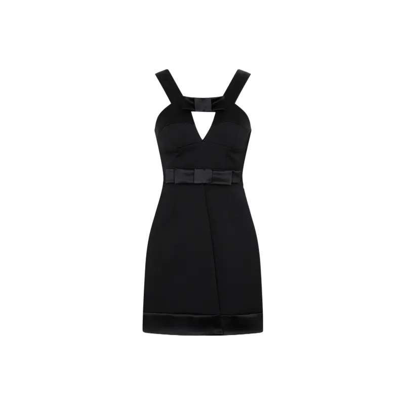 JIL SANDER Bow detail Mini Dress-0