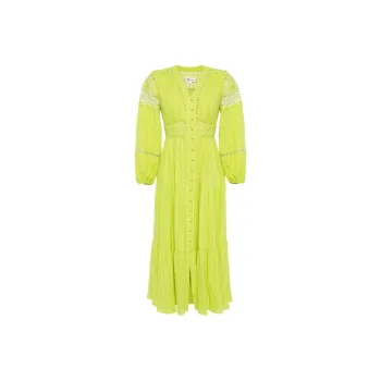 DVF Diane Von Furstenberg Gigi Cotton Midi Dress