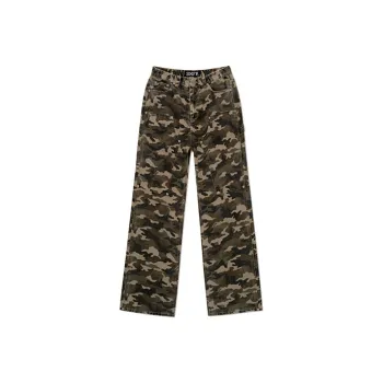 SMFK Wild World Wild World Series Cargo Pants Women's Green Camouflage