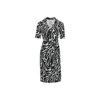 BESIONIA SS24 Short Sleeved Dresses Women's Black White