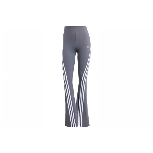 adidas originals Flared Knit Sweatpants Dark Grey
