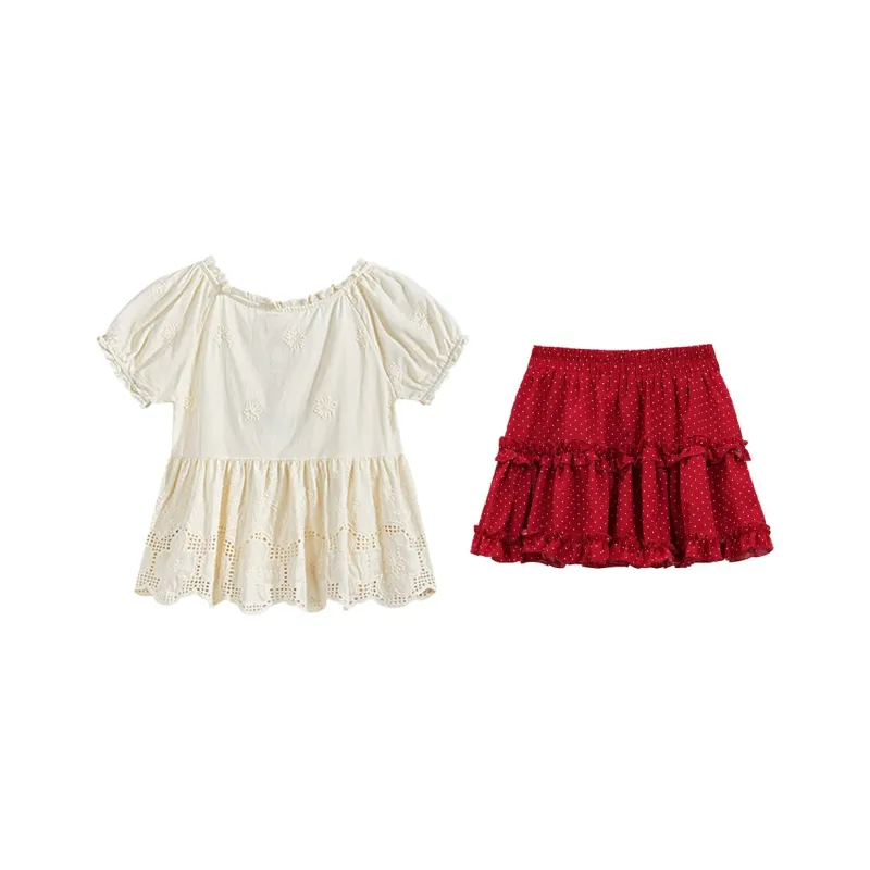 PLANE DRIFT Two Piece Skirt Sets Women's-1