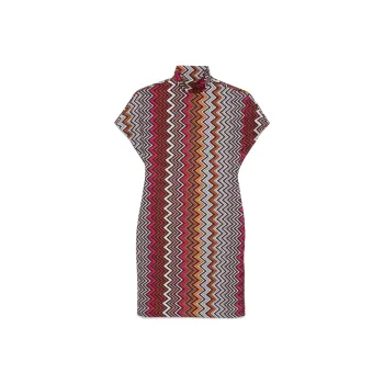 MISSONI Zigzag Mini Dress
