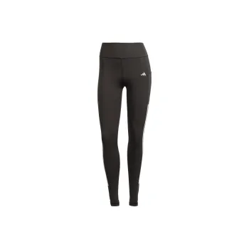 Adidas Free Shipping With AdiClub Optime 3 Stripes Full Length Leggings