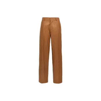 NUDE MASAHIKO MARUYAMA Leather effect Trousers
