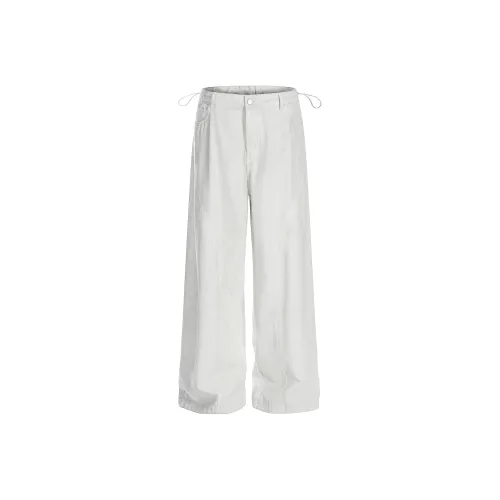 Vine Color Casual Pants Women's White