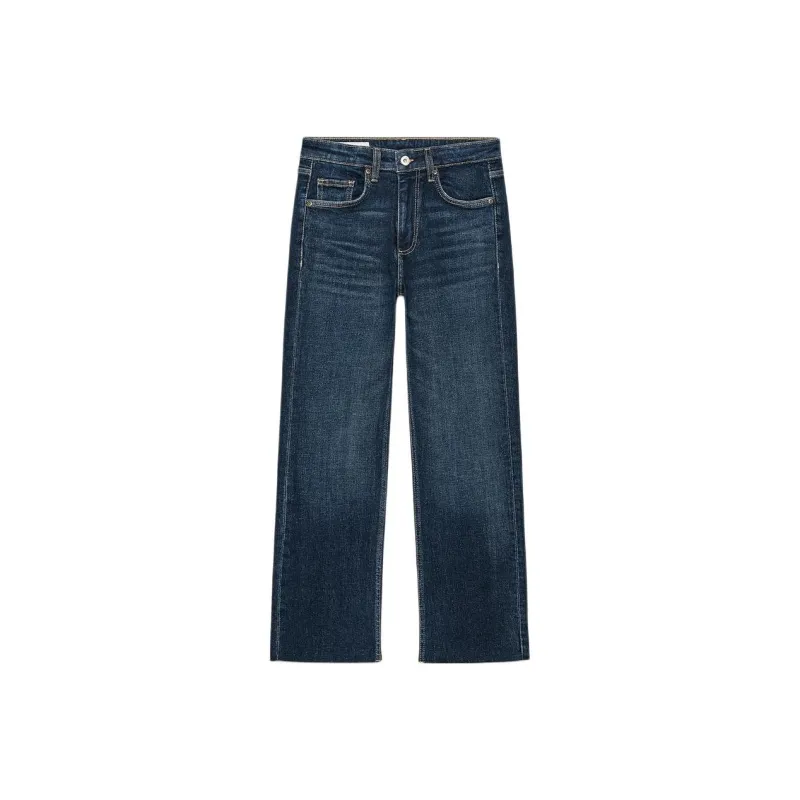 ZARA Trf Jeans Women's Dark Blue-0