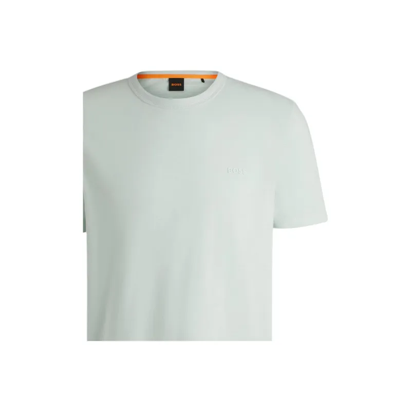 Boss Logo print T shirt-1