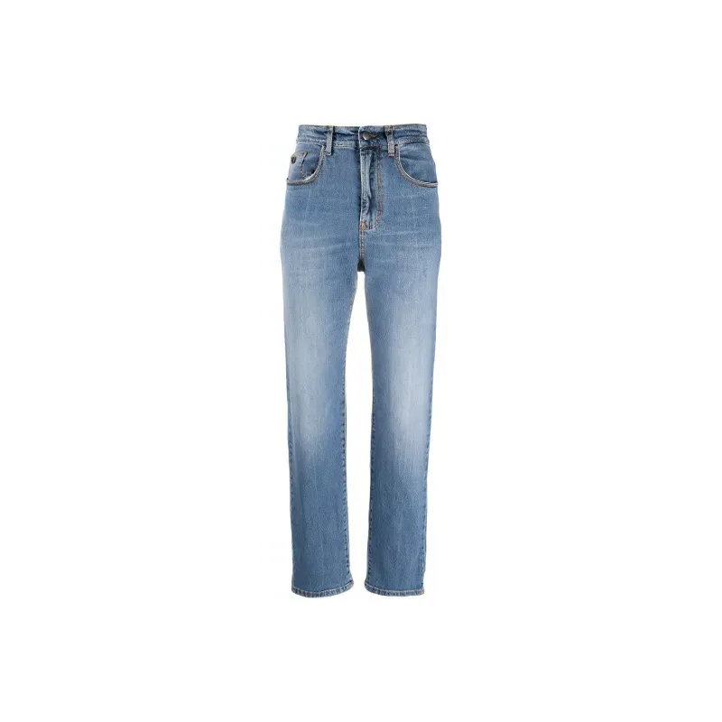 PALM ANGELS Jeans Women's Blue-0