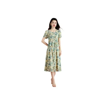 Mylan Short Sleeved Dresses Women's Blue