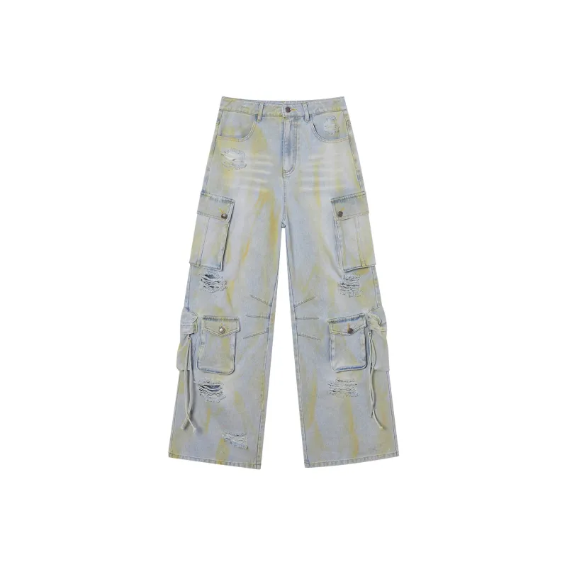 I'M ONE Jeans Women's Washable Light Denim Blue-0