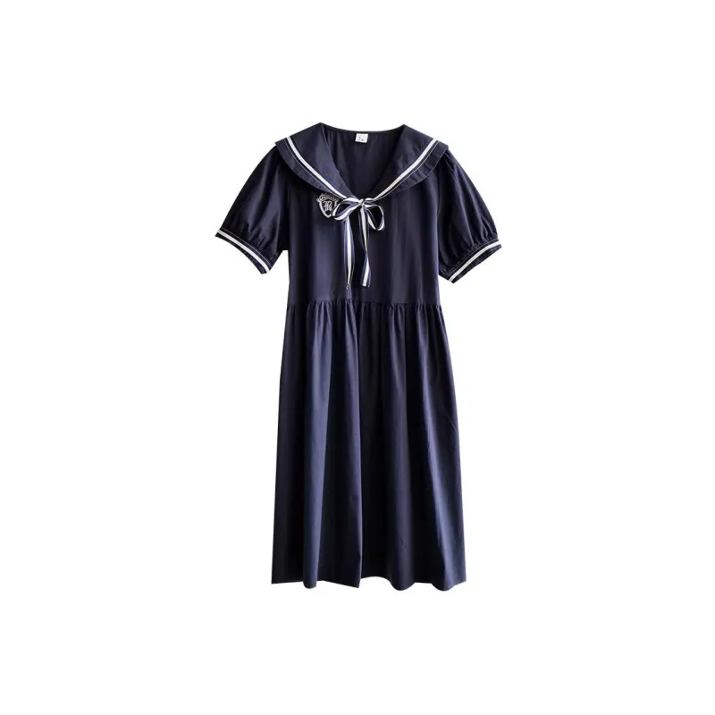 XUANSHU Short Sleeved Dresses Women's-0