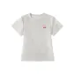White Heather Gray (with Romantic Cherry Chest Logo)